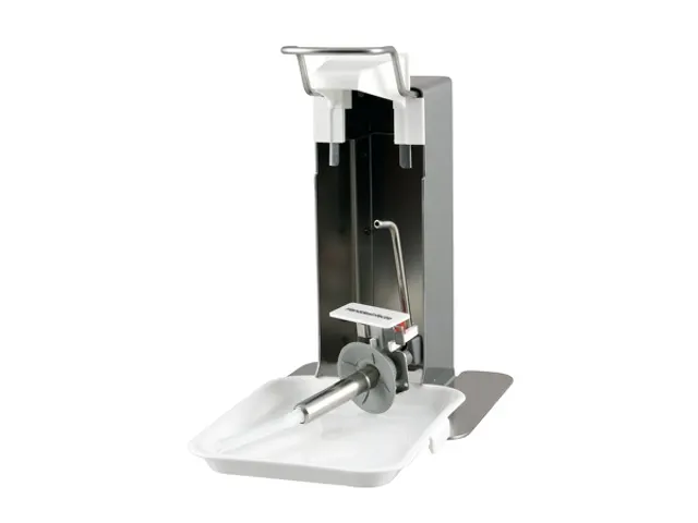 Zeepdispenser & Desinfectiedispenser 500 Ml Beugel Rvs Lb Opvangschaal