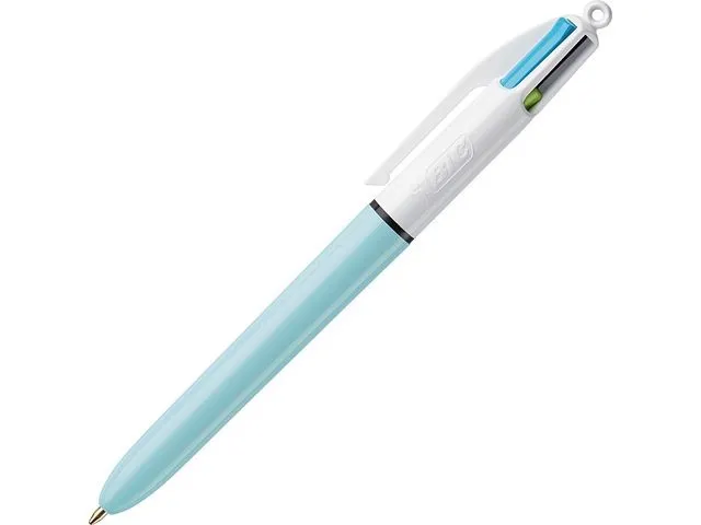 BIC Stylo à bille 4 couleurs Fashion Medium