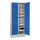 Wasgoedkast 1850x770x500 2x10 Vakken Sokkel Ral7035 Front Ral5010