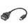 USB 2.0-adapterkabel OTG type mini B - A St/Bu 0,2m USB 2.0-compatibel