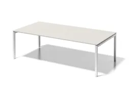 vergadertafel/directiebureau,HxBxD 650-850x2400x1200mm,rechthoekig