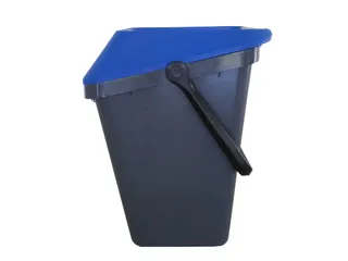 Easymax Afvalbak 45 Liter Grijs Blauw - 2