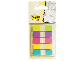 Indextabs 3M Post-it 6835 11.9x43.1mm assorti - 1