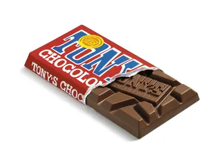 Chocolade Tony Chocolonely melk reep 90 gram - 1