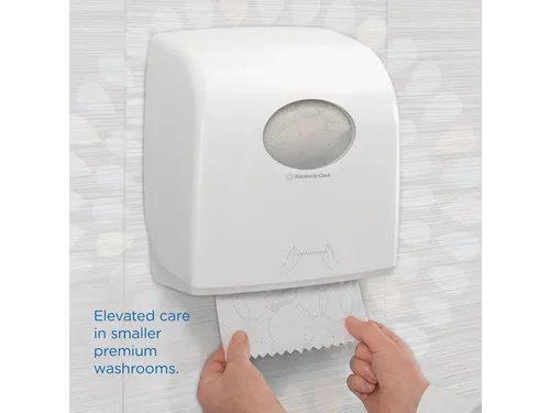 Handdoekrol Kleenex Ultra Slimroll 2-laags 100m wit 6781