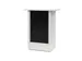 Behuizing digitale counter Futuro voor 32 inch scherm Wit