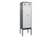 locker voor scheiding van kleding,HxBxD 2120x600x500mm,2vak