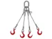 Élingue Multibrins 4Brins Cmu 0-45° 4 2T Ø Câble 14Mm Longueur Uti