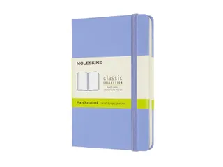 Notitieboek Moleskine pocket 90x140mm blanco hard cover hydrangea blue - 1