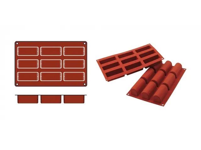 Silikomart Siliconen 1/3 GN Bakmat SILICON FLEX Midi Buche SF130