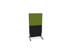 scheidingswand,HxB 1545x800mm,CC-zwart,BN7048-groen
