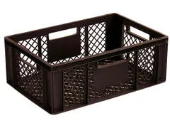 Euronorm Stapelkrat Pe 220x600x400mm 43liter Open Bruin