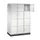 grootvolume-lockersysteem,RAL 7035,HxBxD 1950x1220x600mm,3x4vakken