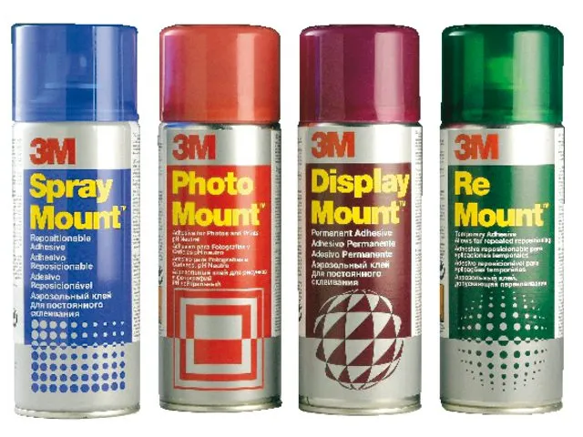 Lijm 3M Spraymount Spuitbus 400Ml