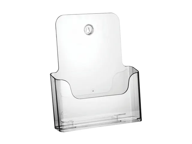 Folderhouder Europel tafel/wand A4 41mm transparant