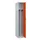 locker voor scheiding van kleding,HxBxD 1850x300x500mm,1vak