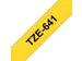 Ruban de lettrage Brother P-Touch TZe-641 standard 18mm noir sur jaune