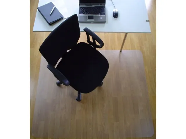 Stoelmat Polycarbonaat Voor Harde Vloeren 90x120cm