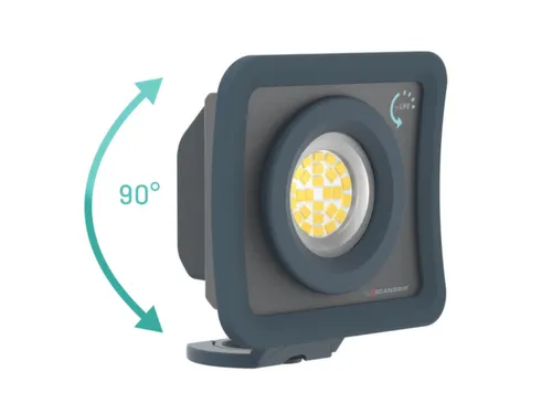 zaklamp,LED,1000lumen,aan-/uit-schakelaar,clip,accu