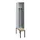 locker met bank,voor scheiding van kleding,HxBxD 2120x300x815mm,1vak