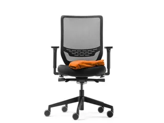 Bekleding,V. Bureaustoel,Stof,Oranje - 2