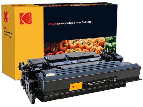185H028730 KODAK HP CF287X LJ cartridge zwart rebuilt 18.000pagina's