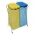 Vepa Bins Duo zakhouder Blauw groen Geel
