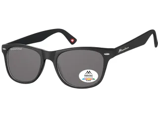 Zonnebril Montana Havanna met smoke gepolariseerd glas zwart - 1