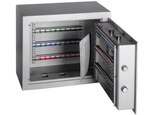 Sleutelkluis Veiligheidsklasse A HxBxD 436x459x120mm 70 Haakjes 22kg