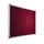 Prikbord 120x180cm Donkerroze Accent Softline Profiel 16mm