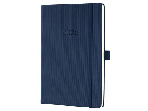 Weekagenda Conceptum A5 2026 (NL/FR/EN/DU) midnight Blue Hardcover