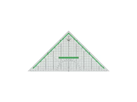 M+R PP.transp.Geodriehoek32 cm