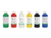 Plakkaatverf Qrea set à 6 standaard kleuren 250ml