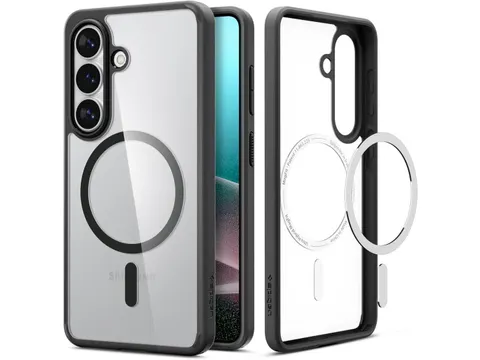 Ultra Hybrid MagFit Samsung Galaxy S26 Plus Hoesje MagSafe Matte Zwart
