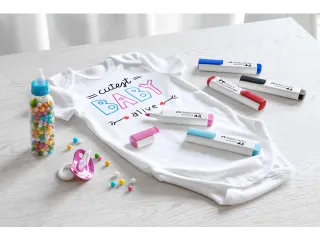 Textielmarkers Faber-Castell 5 stuks "BABY" - 2