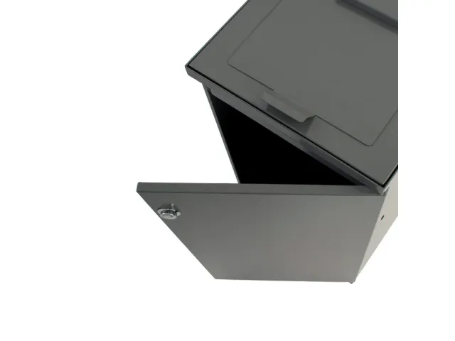 Unité modulaire pour tri sélectif avec porte et support de Sac 85 li
