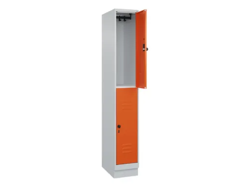 dubbeldekse locker,HxBxD 1950x300x500mm,1x2vak.,vak B 300mm