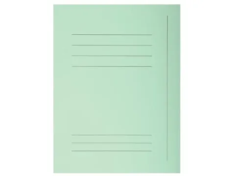 Dossiermap Jura Groen A4 3 kleppen