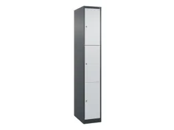 lockerkast,HxBxD 1850x300x500mm,1x3vakken,vak B 300mm,cil.-slot