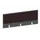 baliepaneel bureau aanbouw achter MS-donkergrijs BN2036-bruin 1200mm