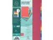 Tabbladen Exacompta A4 225x297mm 11-gaats 12-delig glanskarton