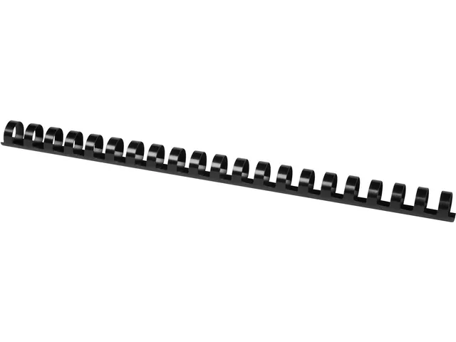 Bindrug 16Mm 21 Rings 50 Stuks Zwart