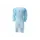 Pp Non Woven Isolatieschort Blauw Latex Vrij Regular Weight 100 Stuks