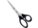 schaar, 18,5 cm, RVS, zwart, op blister