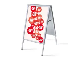Stoepbord A1 complete set met print korting