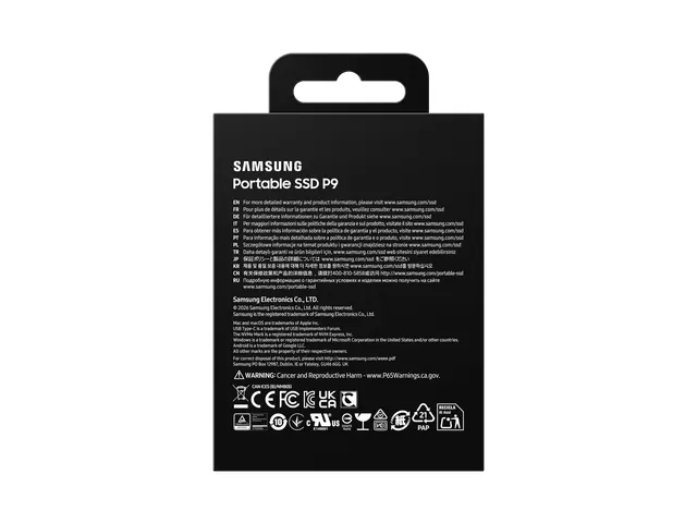 Portable SSD P9 USB 4.0 Gen 3x2 2TB