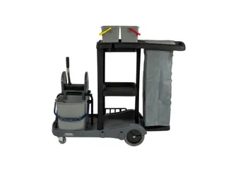 Reinigingswagen,Mopwringer,Zakhouder,Bak - 7