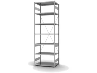 systeemstelling,grondveld,HxBxD 3000x1060x635mm,vakl. 240kg - 2