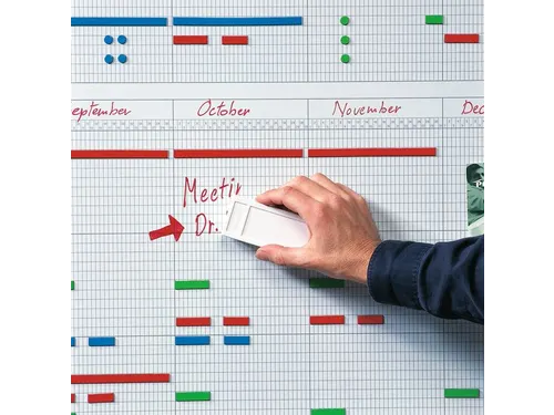 Premium jaarplanner in halfjaarformaat 90x120 cm