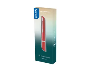 Balpen Pilot Acro 1000 medium assorti Display - 8